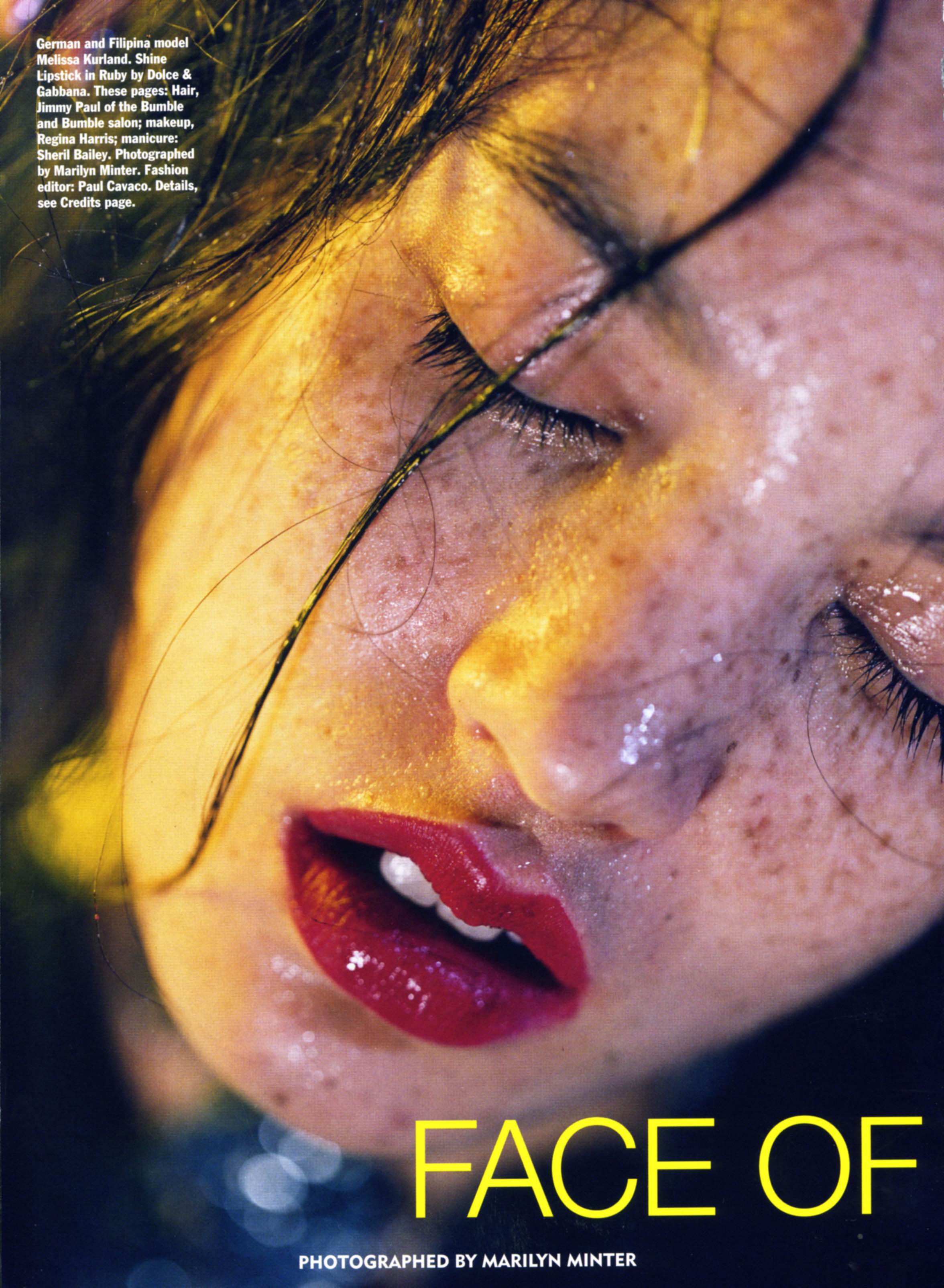 ALLURE MAGAZINE with MARILYN MINTER